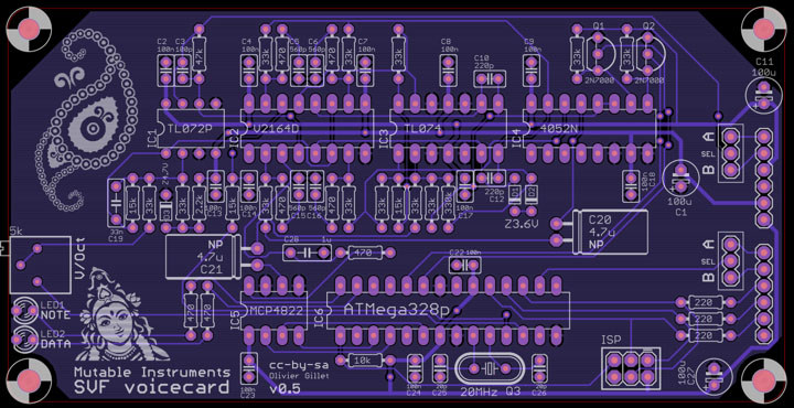 ambika voice card PCB design