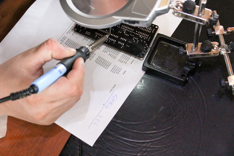 ambika voice card soldering