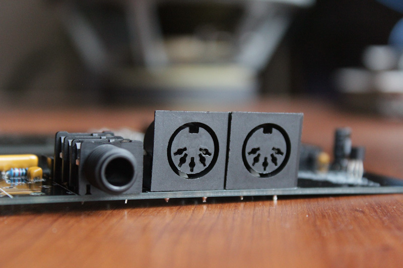 ambika synth motherboard midi connector