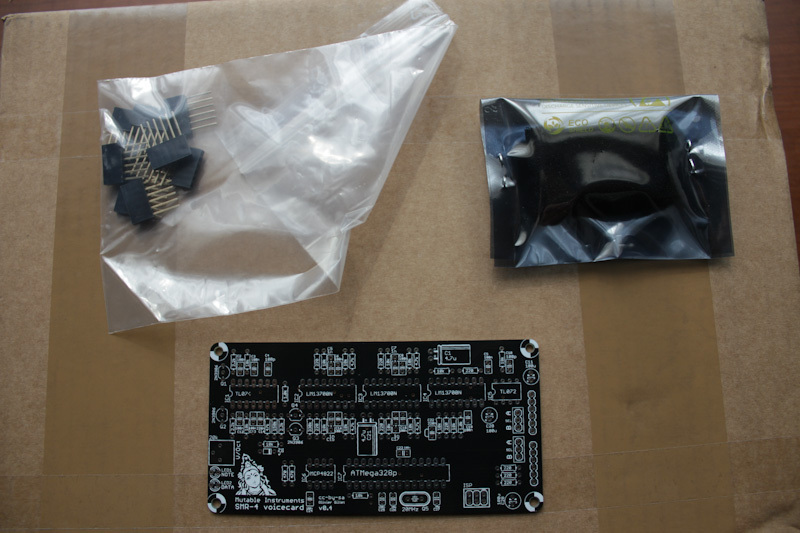 ambika synth pcb parts