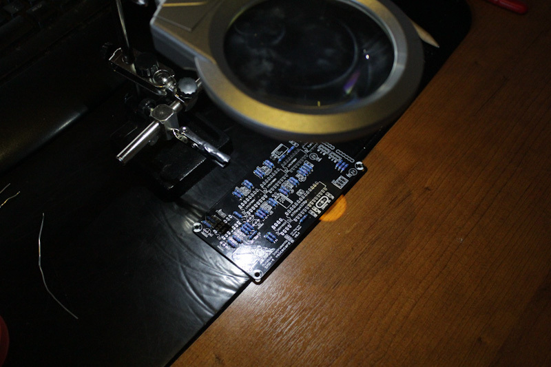 ambika voice card PCB loupe