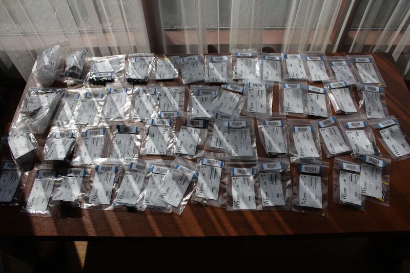 plastic bags Mouser electronic components