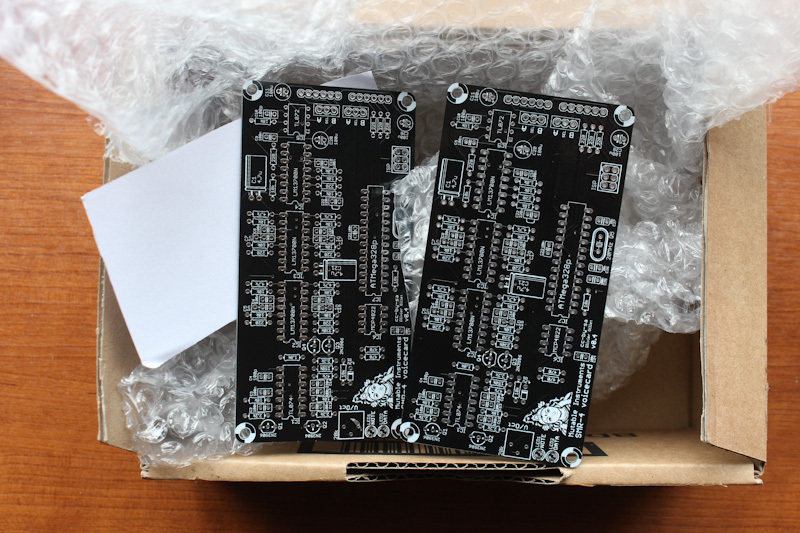 Ambika synth voice-card PCB