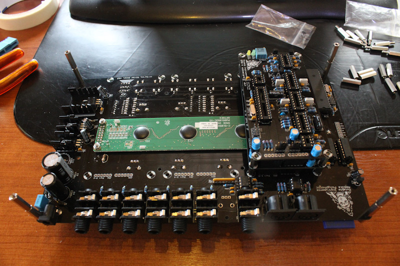 ambika synth motherboard install voice card